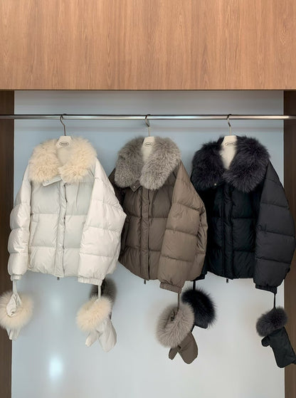 MS51228 Premium luxe fur duck down outer