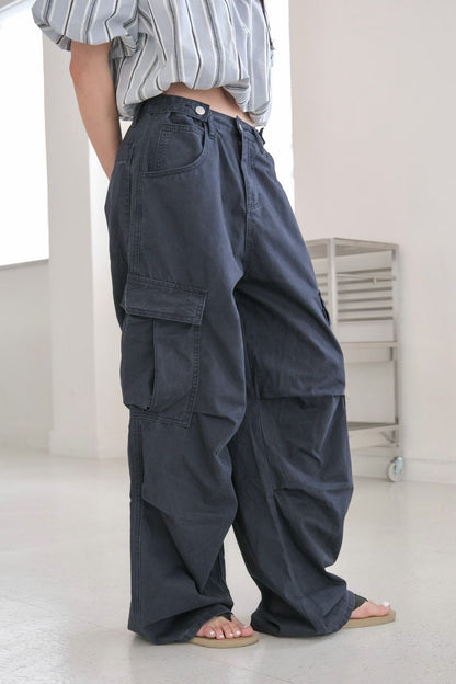 MS60634 Retro wide trousers