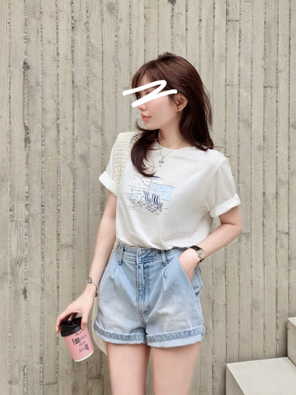 MS60224 Holidays modal tee