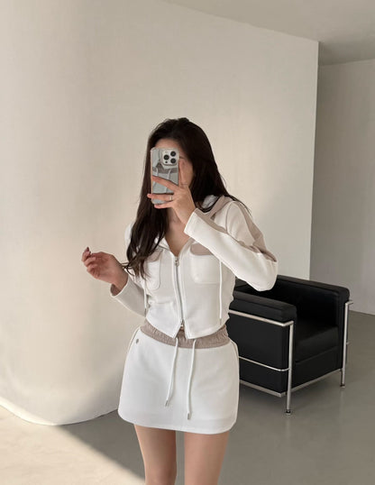 MS60201 Jennie hoodie sporty set