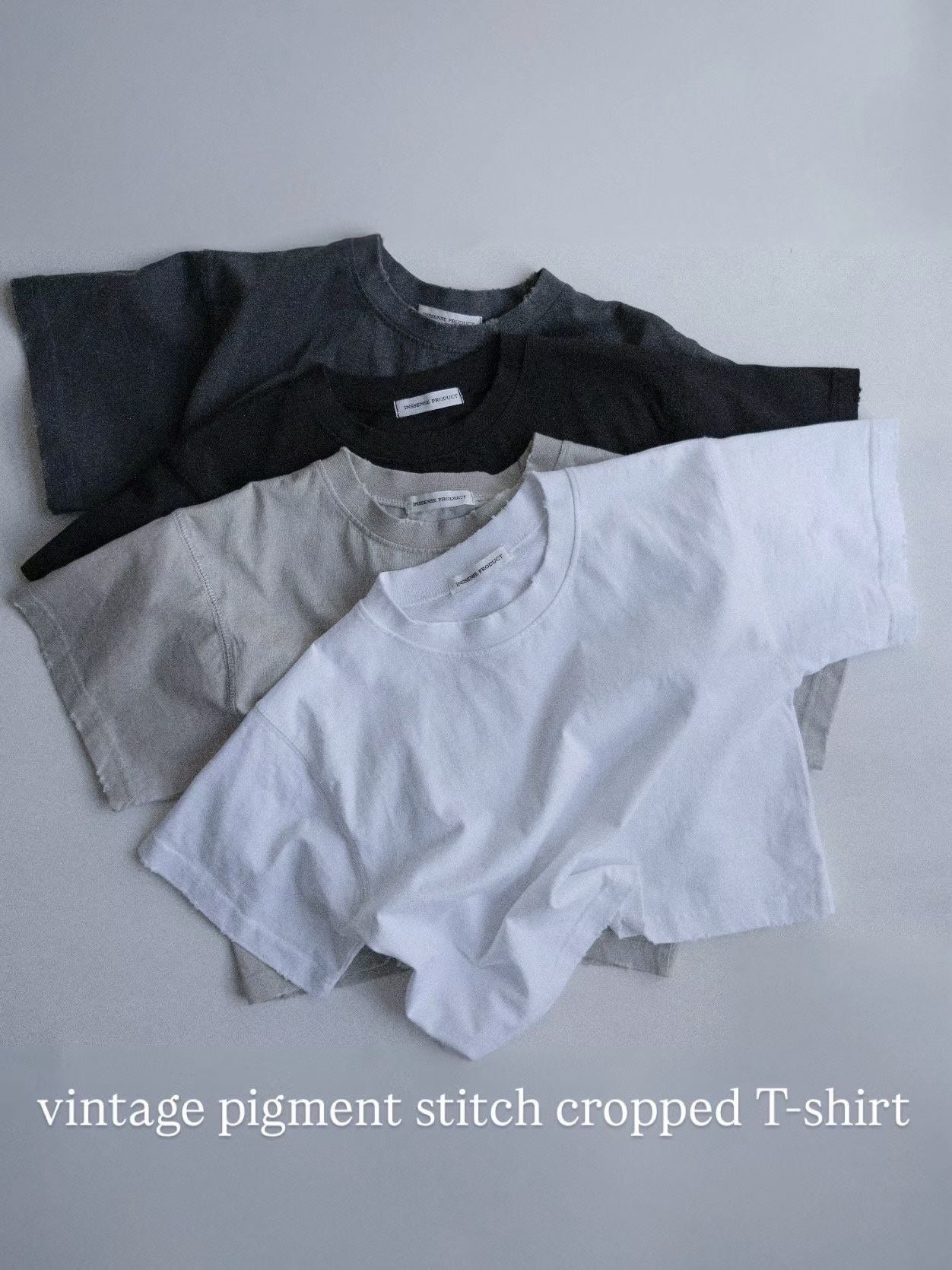 MS60326 Vintage pigment stitch tshirt