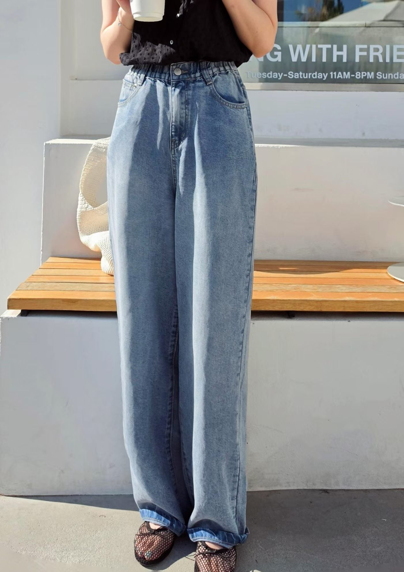 MS60522 Signature denim pants